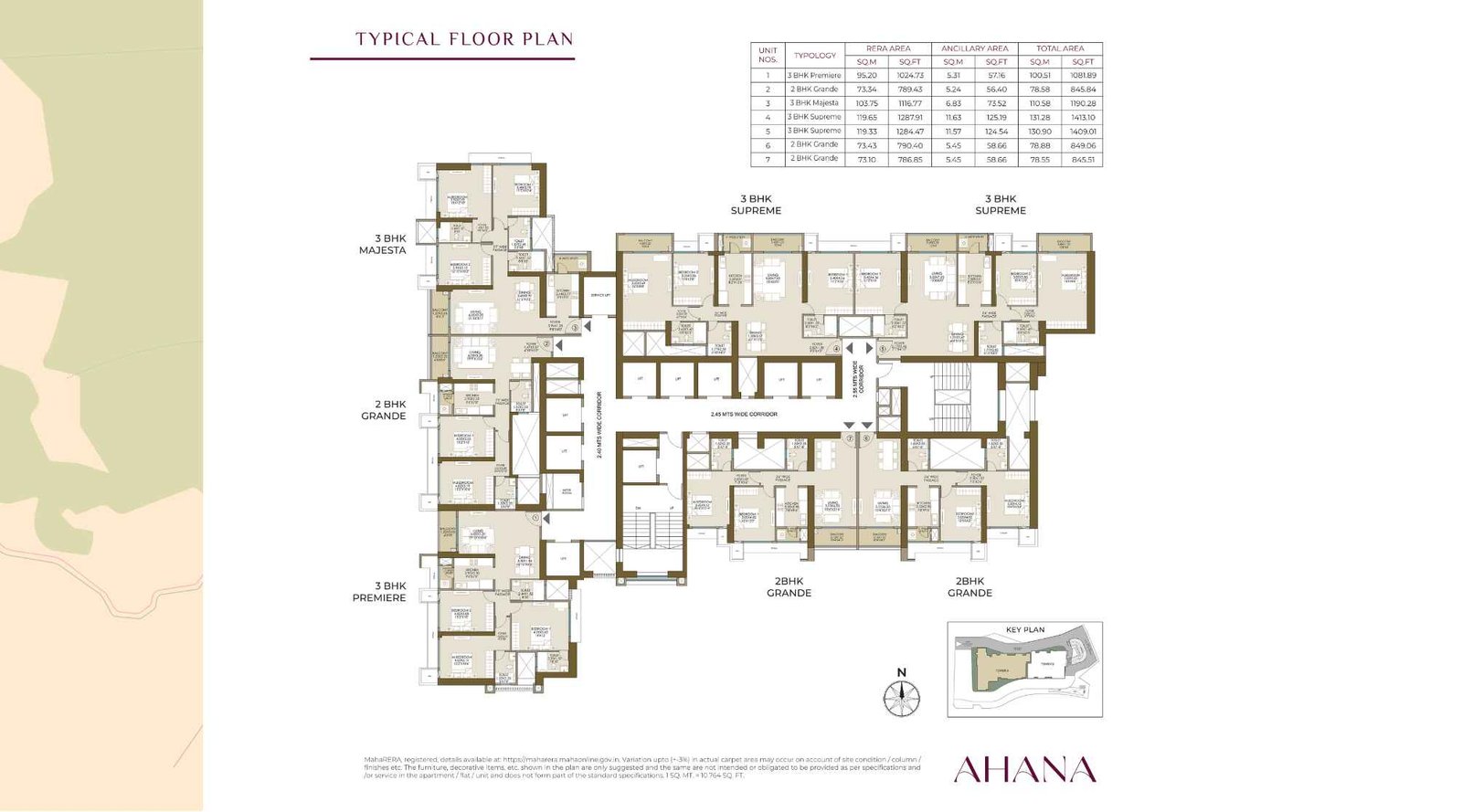 L&T-Ahana-Typical-Floor-Plan